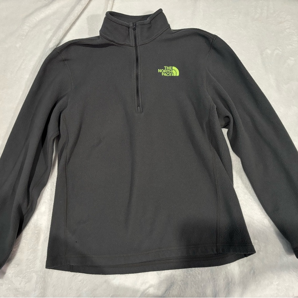 The North Face Dark Grey Quarter-Zip Pullover